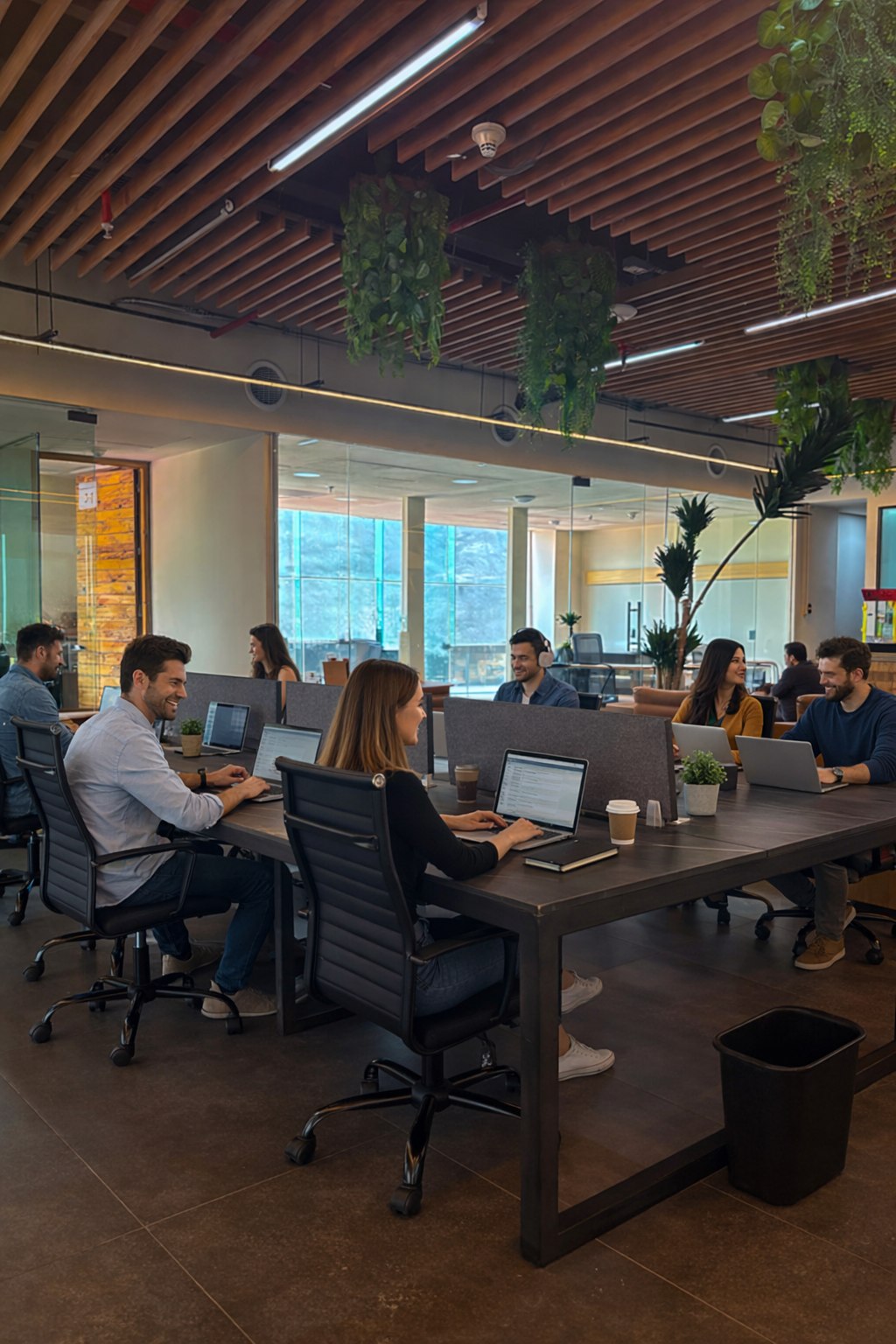 Área de coworking de LinkWork Montes Urales